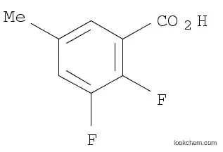 Molecular Structure of 1003709-96-3 (2,3-Difluoro-5-Methylbenzoic Acid)